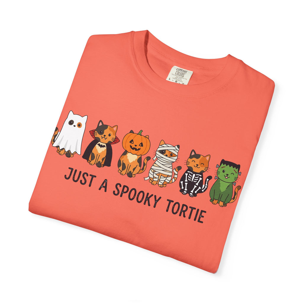 Just a Spooky Tortie | Halloween Cat T-Shirt
