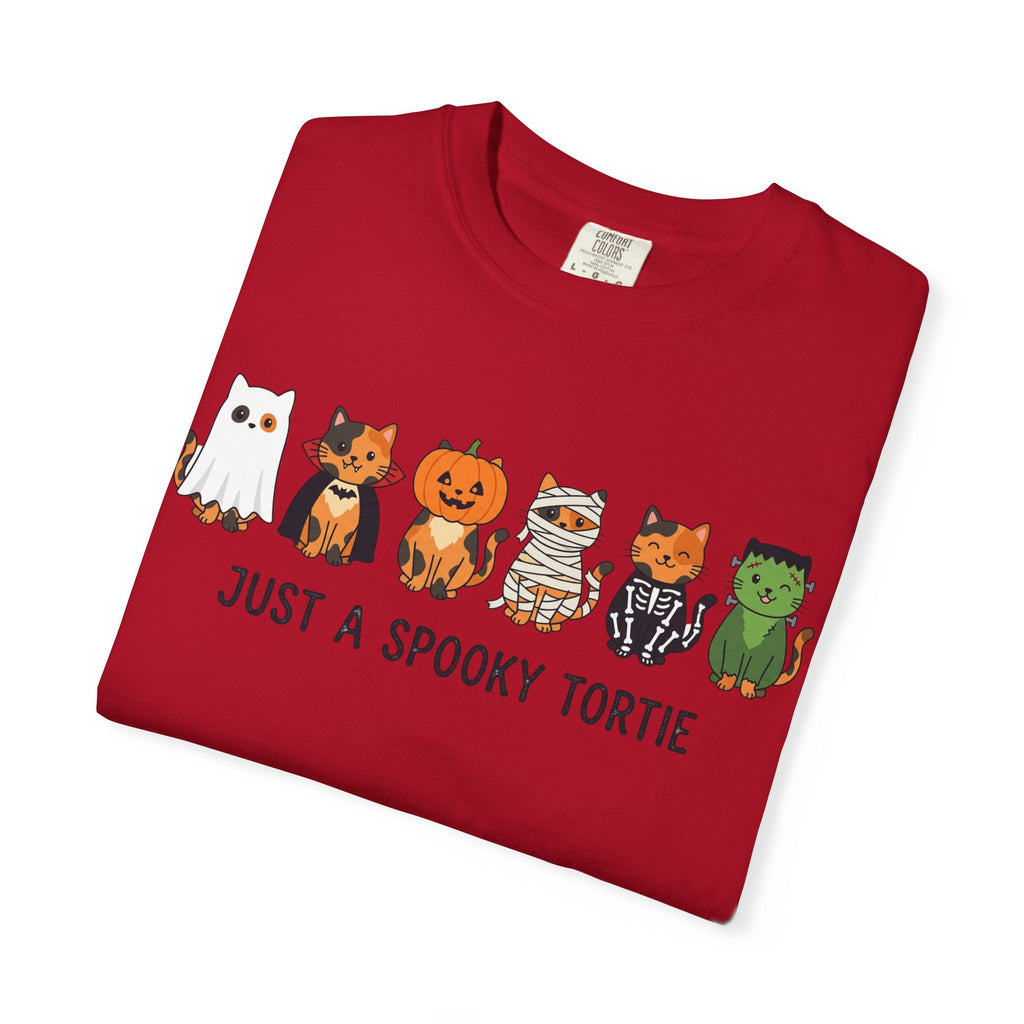 Just a Spooky Tortie | Halloween Cat T-Shirt
