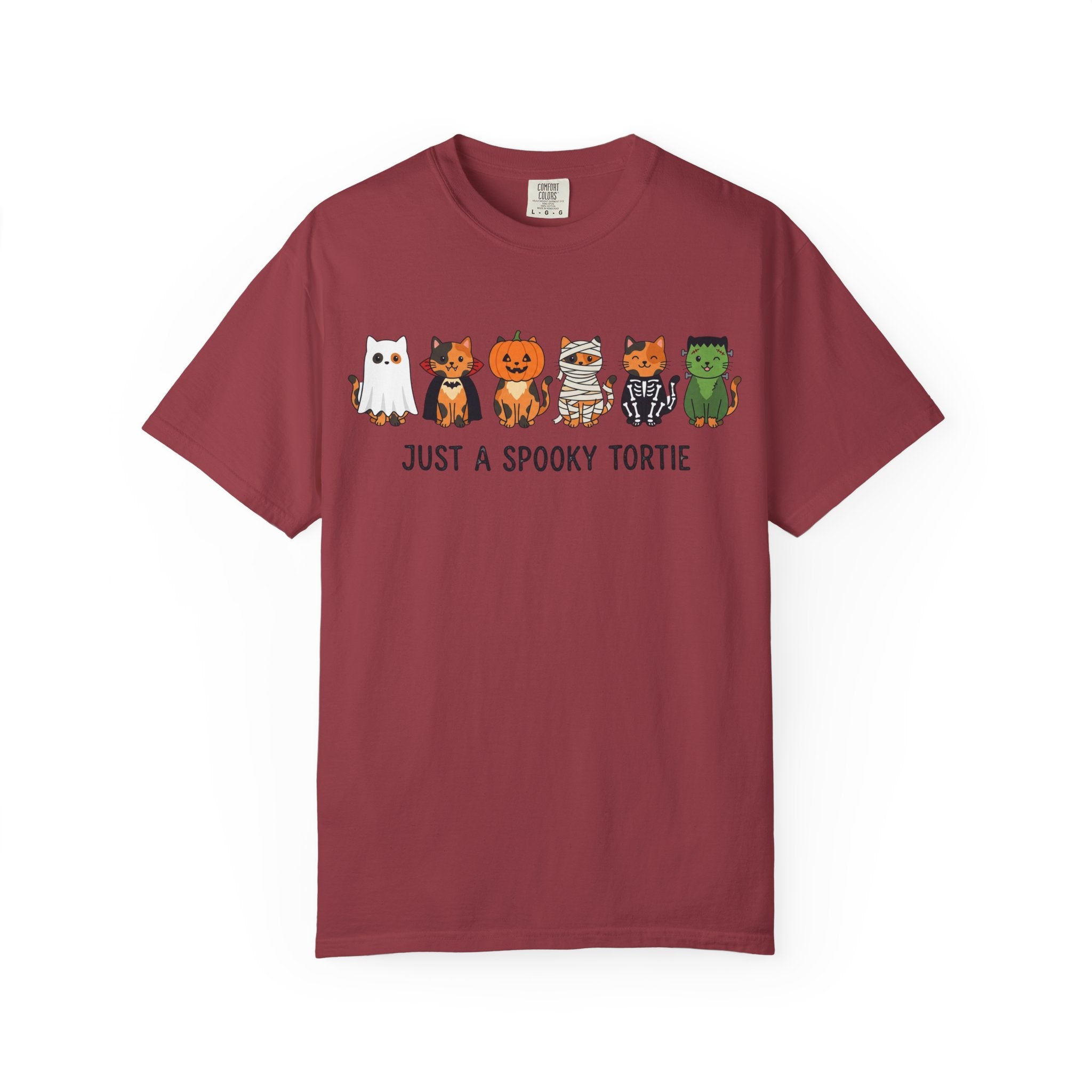 Just a Spooky Tortie | Halloween Cat T-Shirt