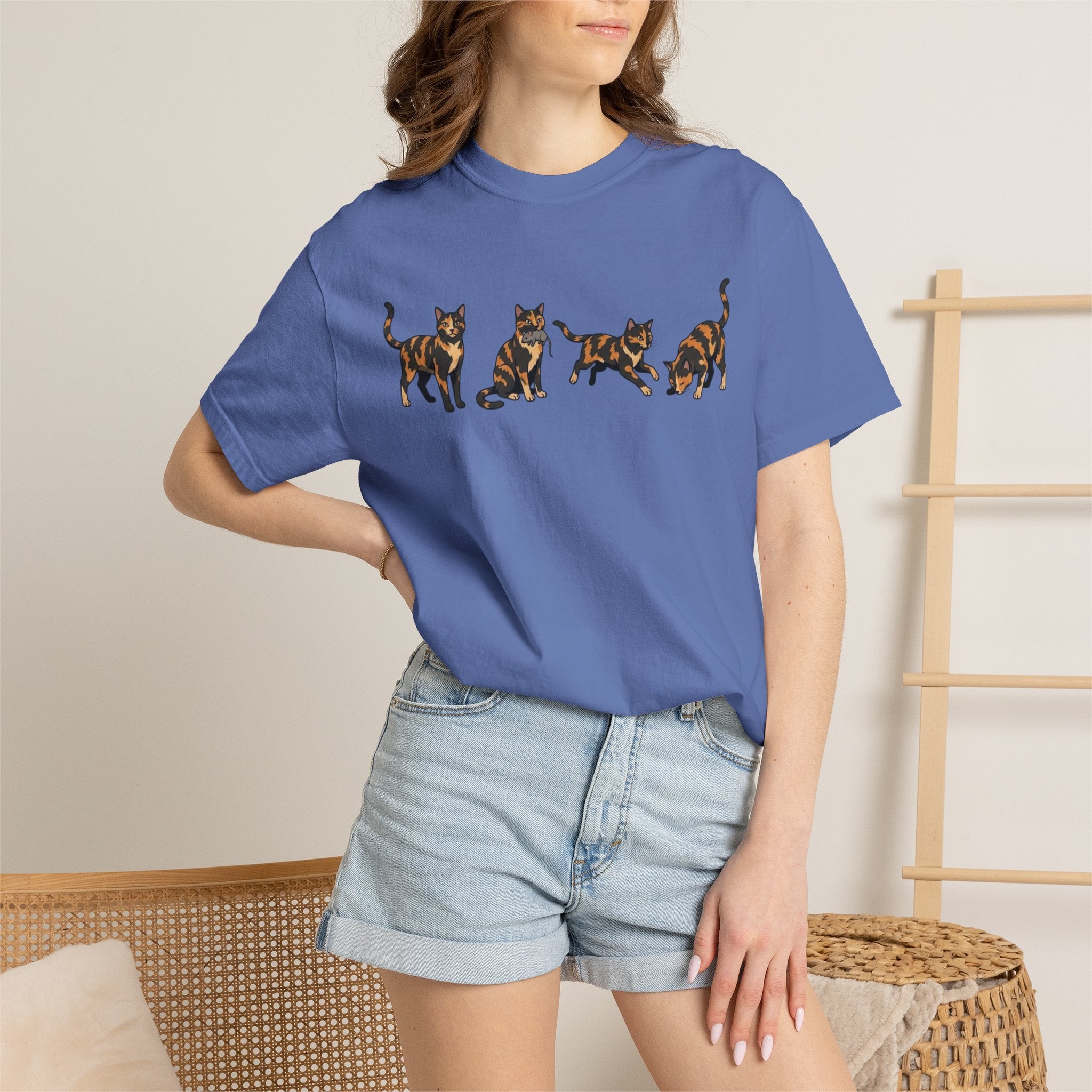 Just Piper Things | Tortie Cat Tshirt