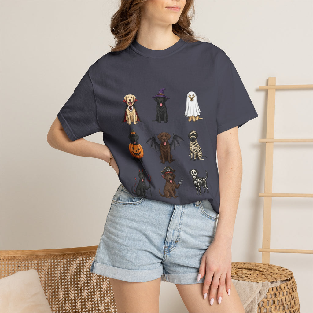 Trick or Treating Labs | Halloween Dog T-Shirt