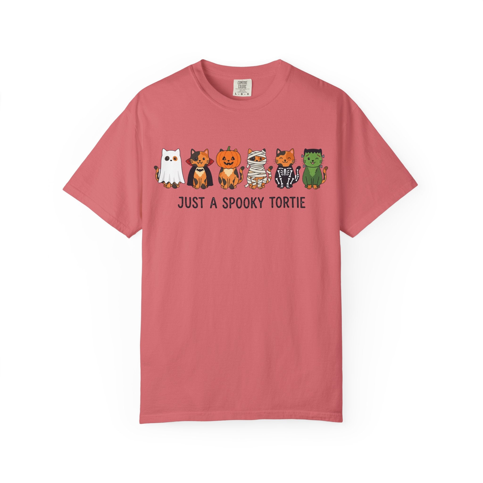 Just a Spooky Tortie | Halloween Cat T-Shirt