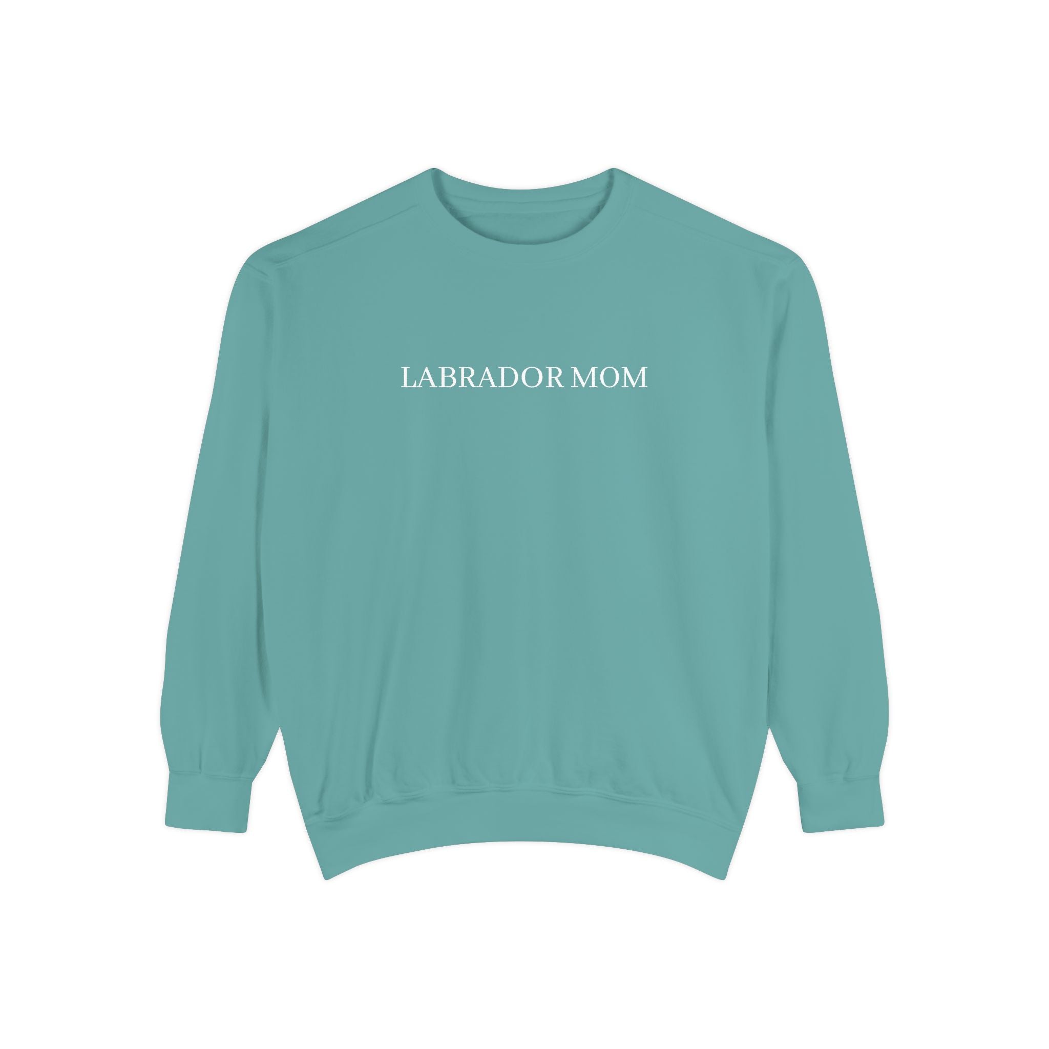 Labrador Mom Sweatshirt — Comfort Colors