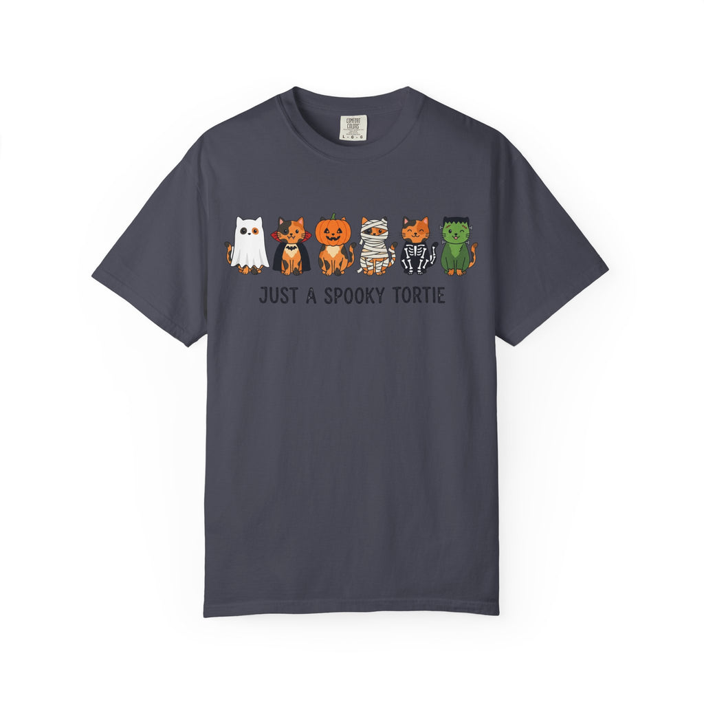 Just a Spooky Tortie | Halloween Cat T-Shirt