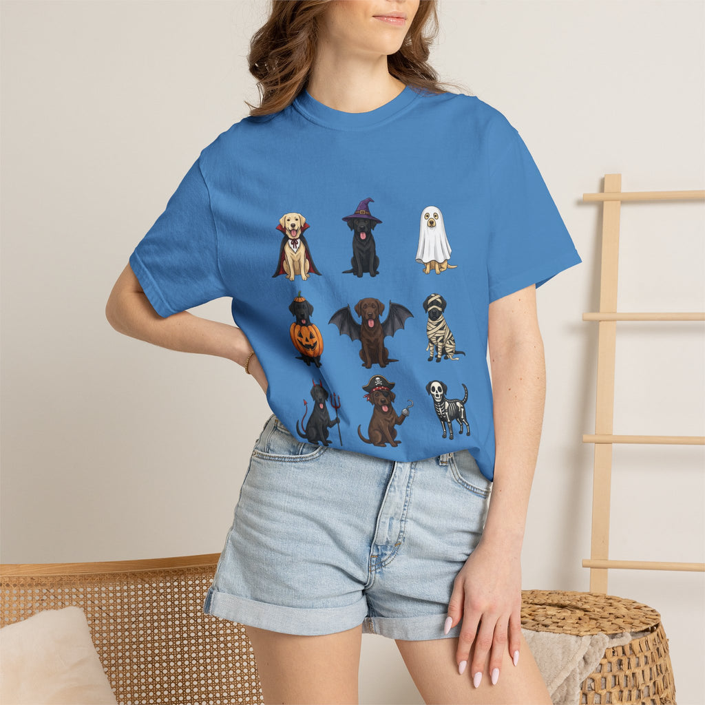 Trick or Treating Labs | Halloween Dog T-Shirt