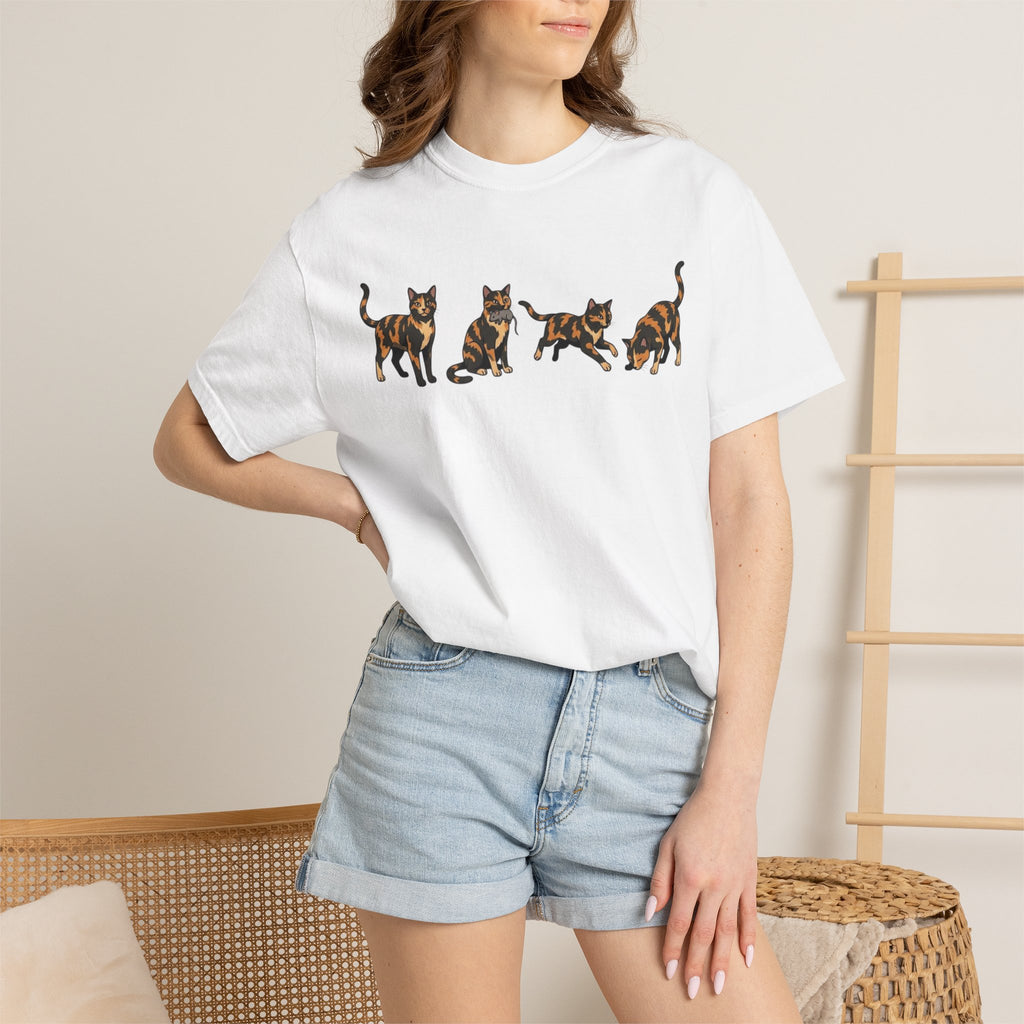 Just Piper Things | Tortie Cat Tshirt