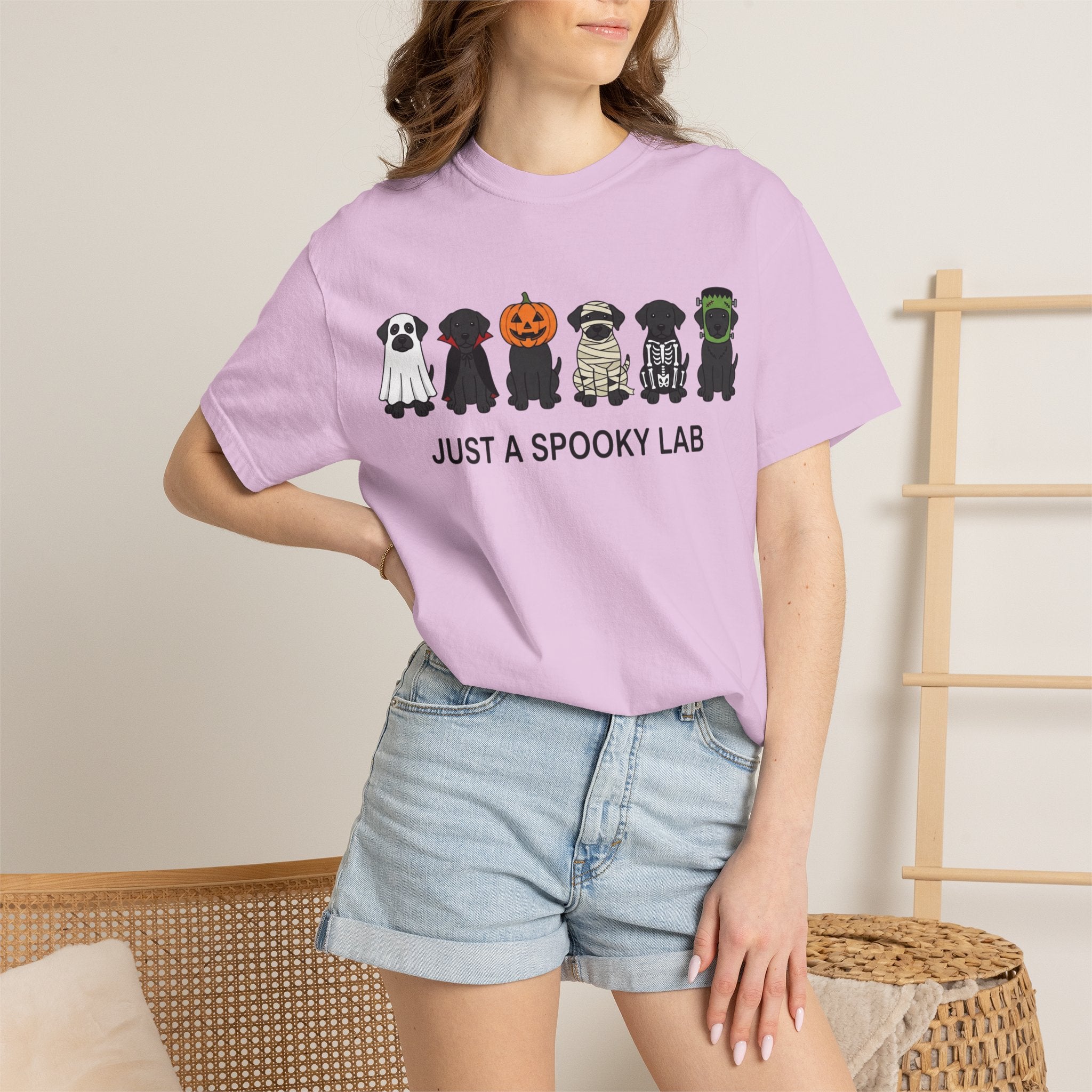 Just a Spooky Lab | Halloween Lab T-Shirt