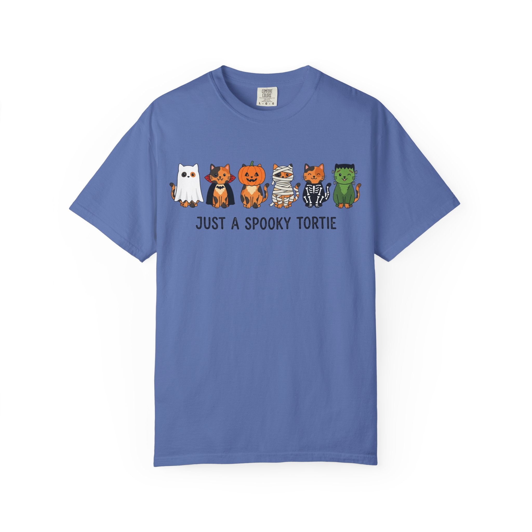 Just a Spooky Tortie | Halloween Cat T-Shirt
