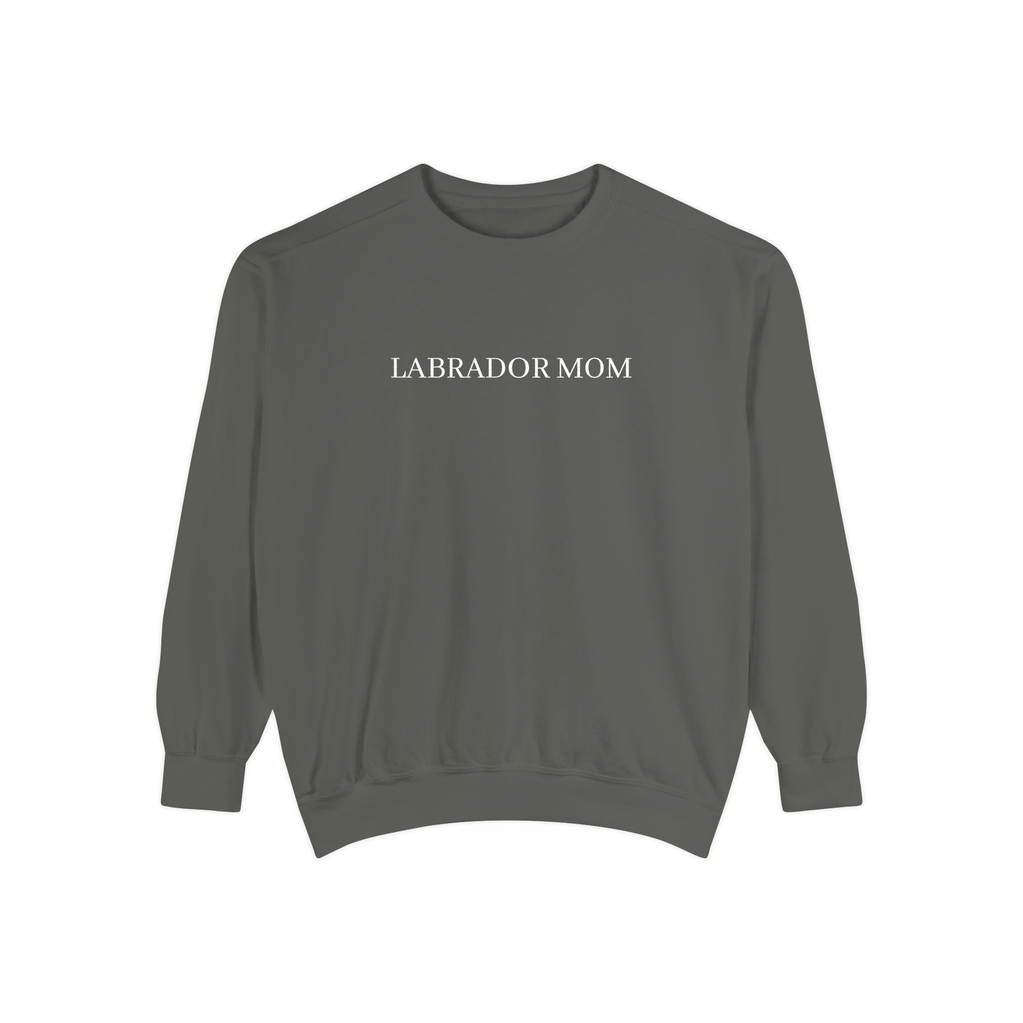 Labrador Mom Sweatshirt — Comfort Colors