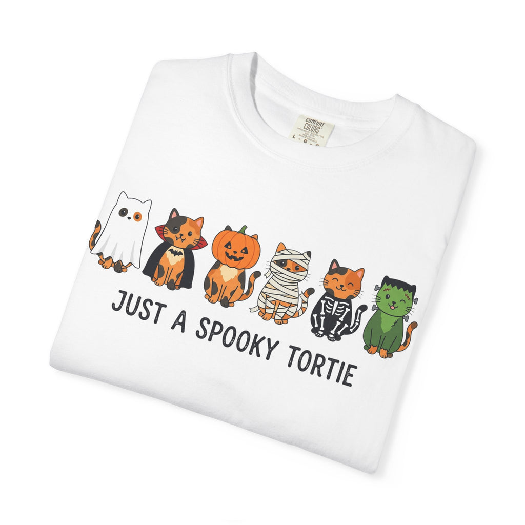 Just a Spooky Tortie | Halloween Cat T-Shirt