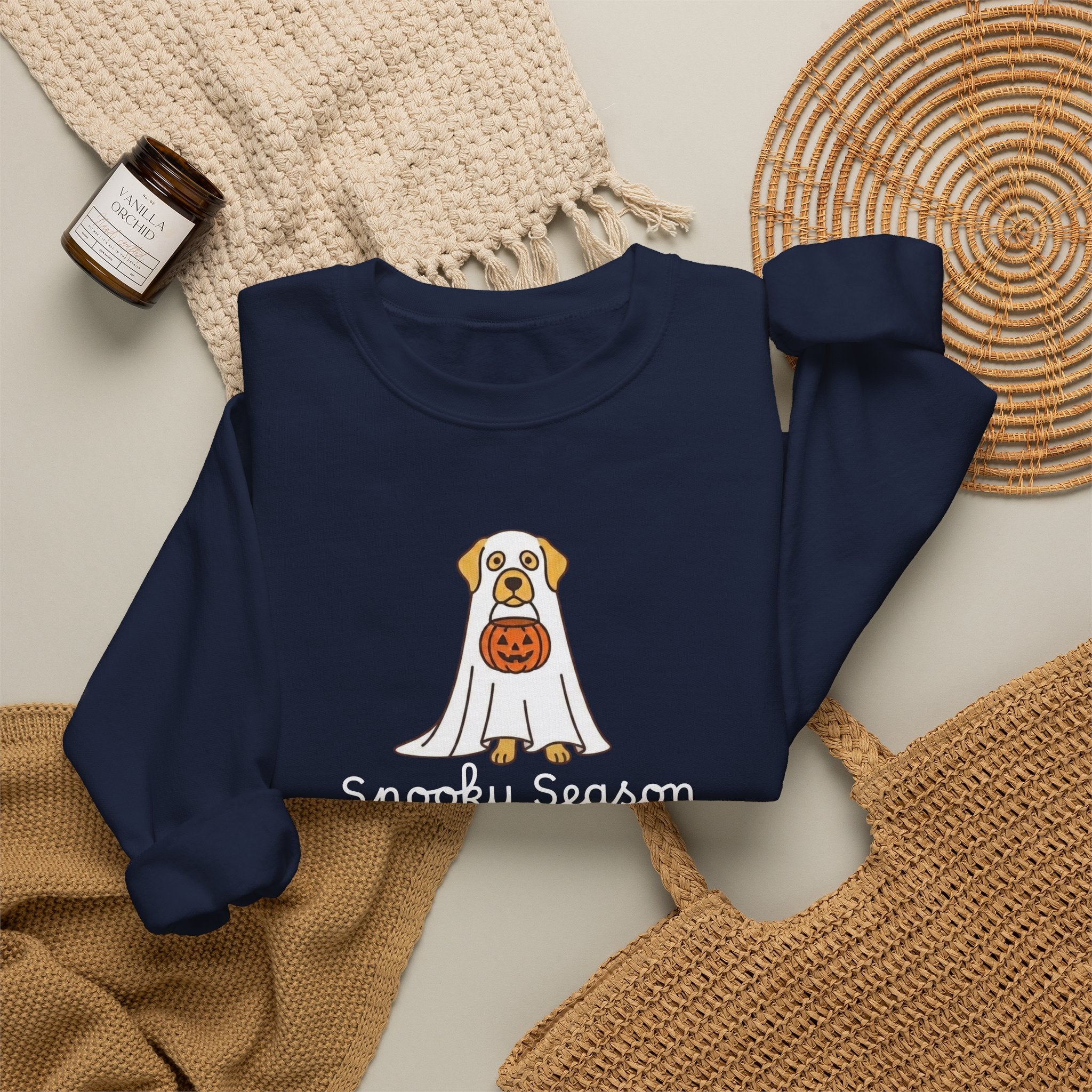 Halloween Lab 'Spooky Season' Crewneck Sweatshirt