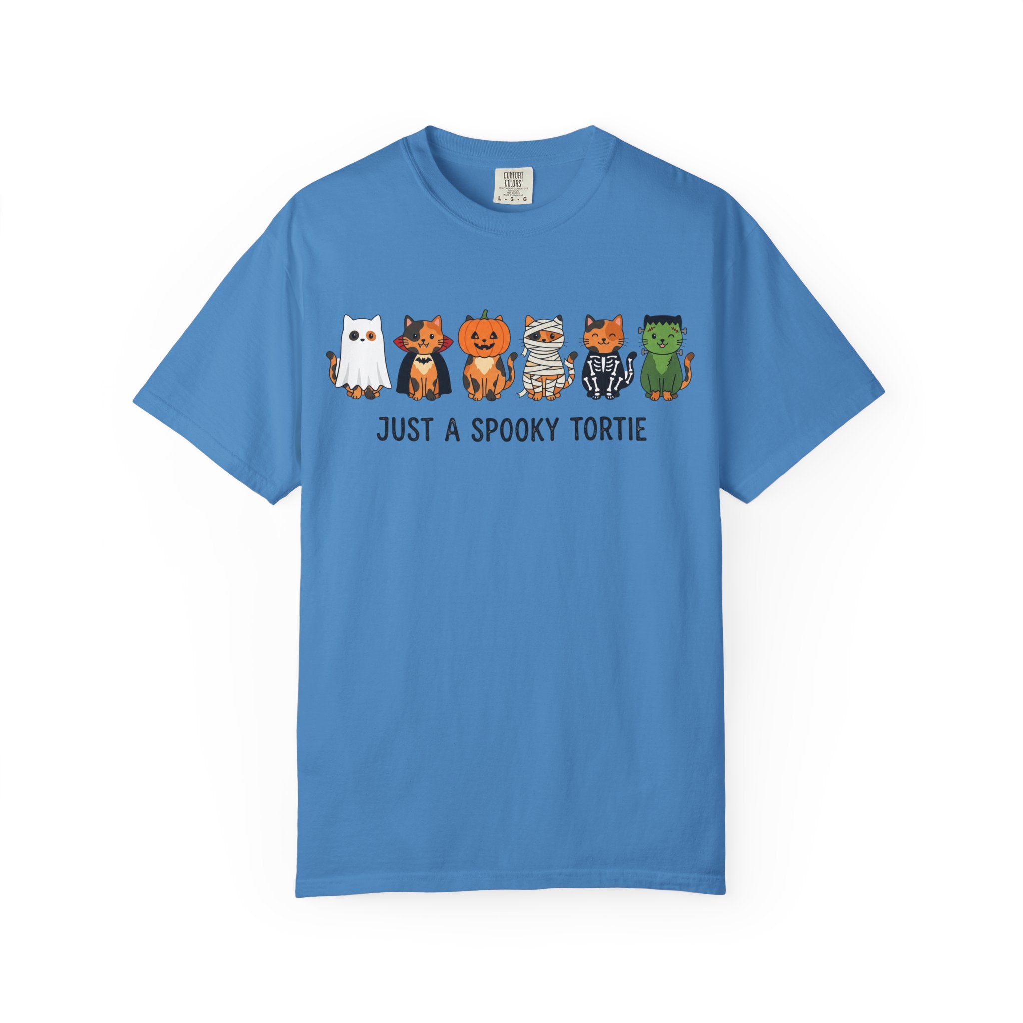 Just a Spooky Tortie | Halloween Cat T-Shirt