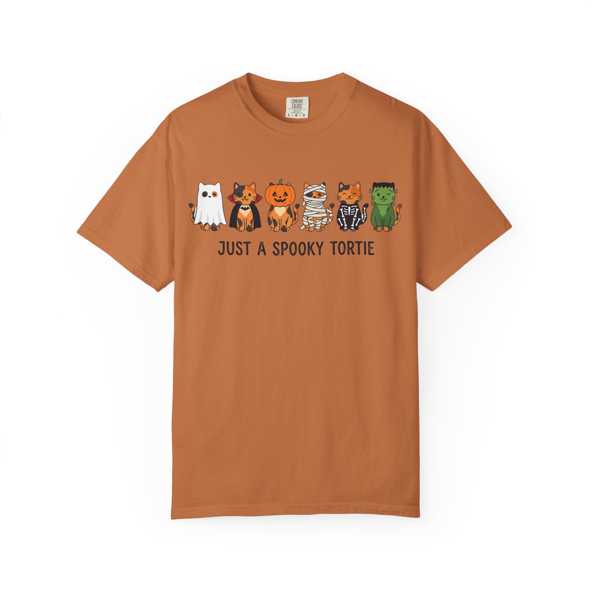 Just a Spooky Tortie | Halloween Cat T-Shirt