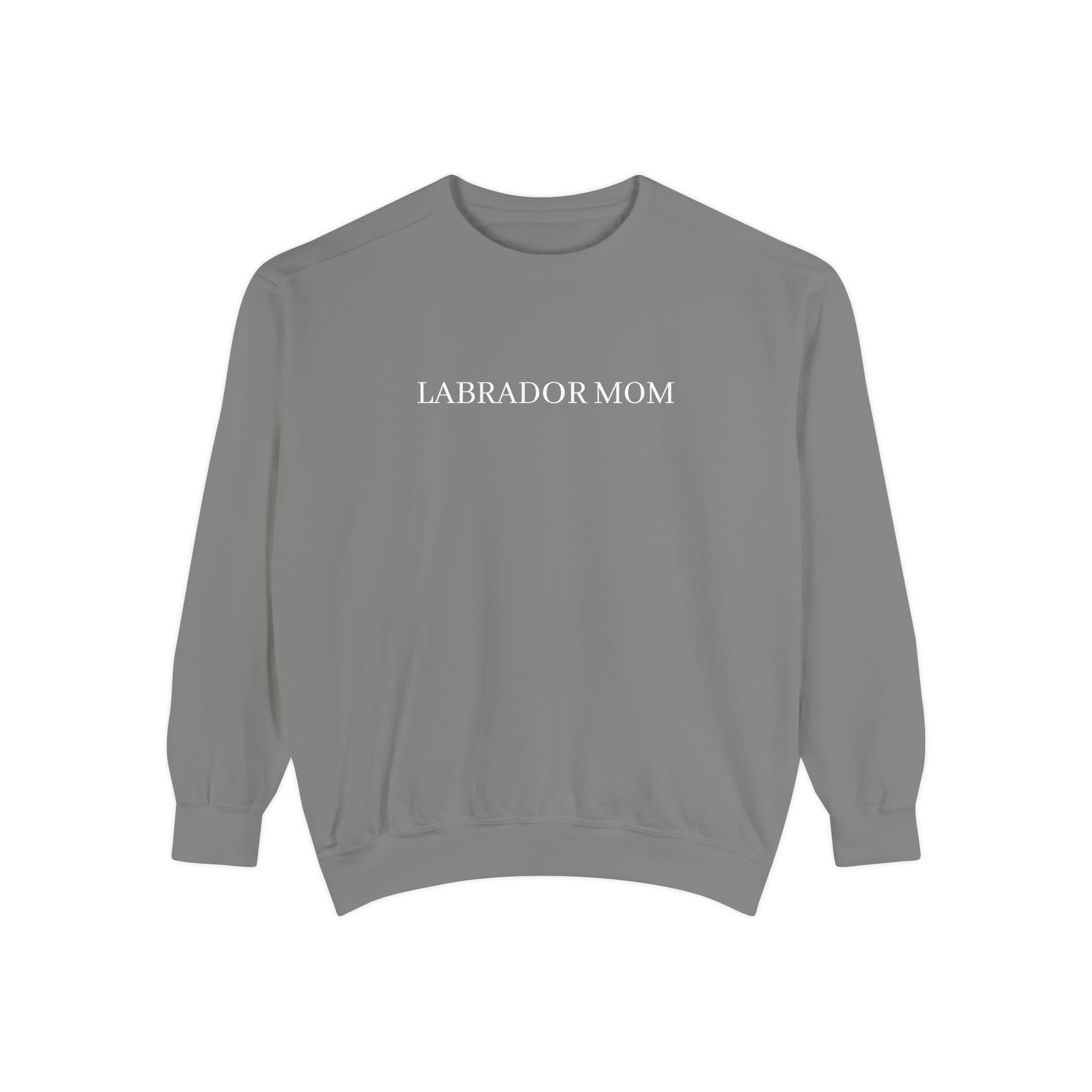 Labrador Mom Sweatshirt — Comfort Colors