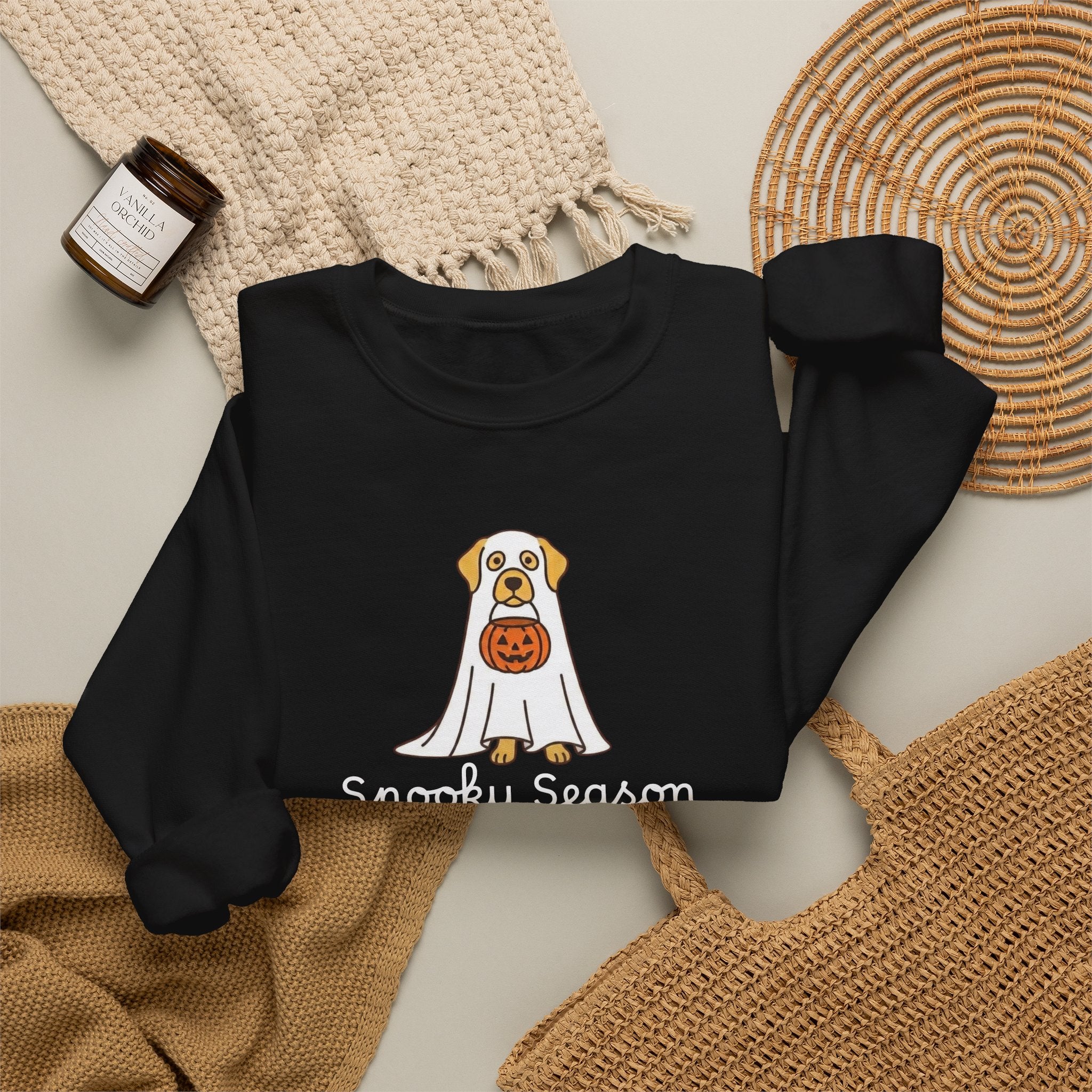 Halloween Lab 'Spooky Season' Crewneck Sweatshirt