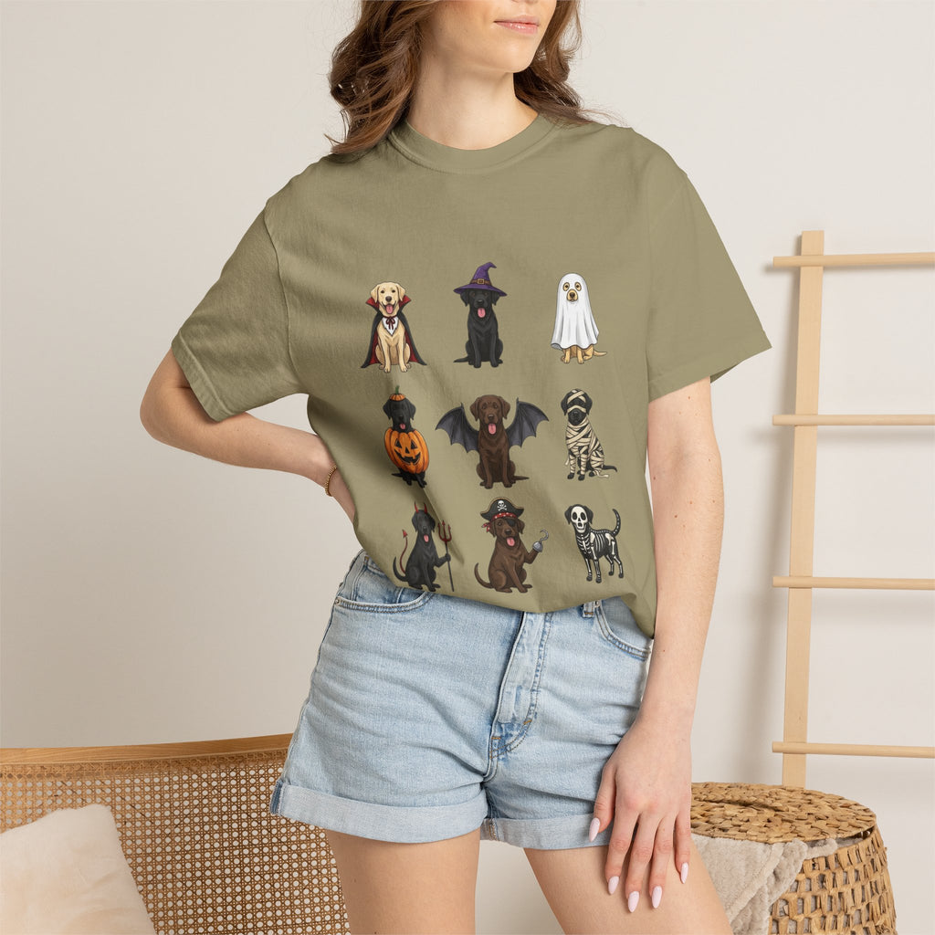 Trick or Treating Labs | Halloween Dog T-Shirt