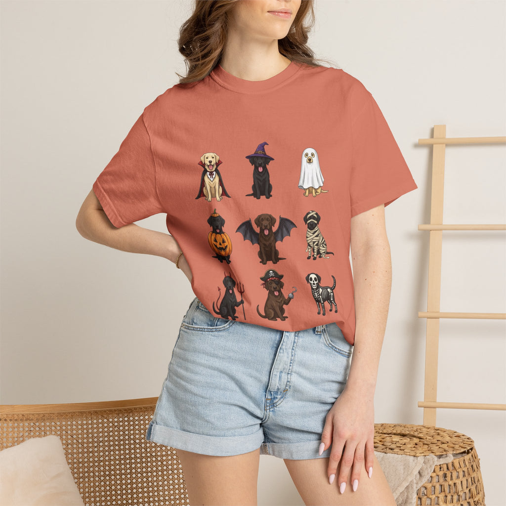 Trick or Treating Labs | Halloween Dog T-Shirt