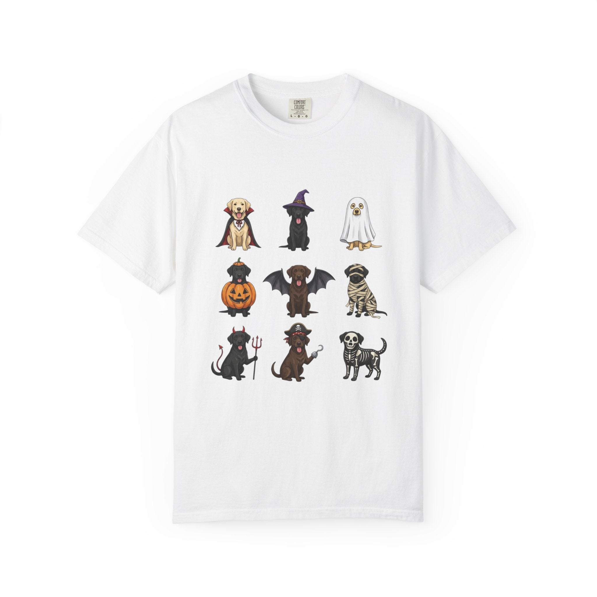 Trick or Treating Labs | Halloween Dog T-Shirt