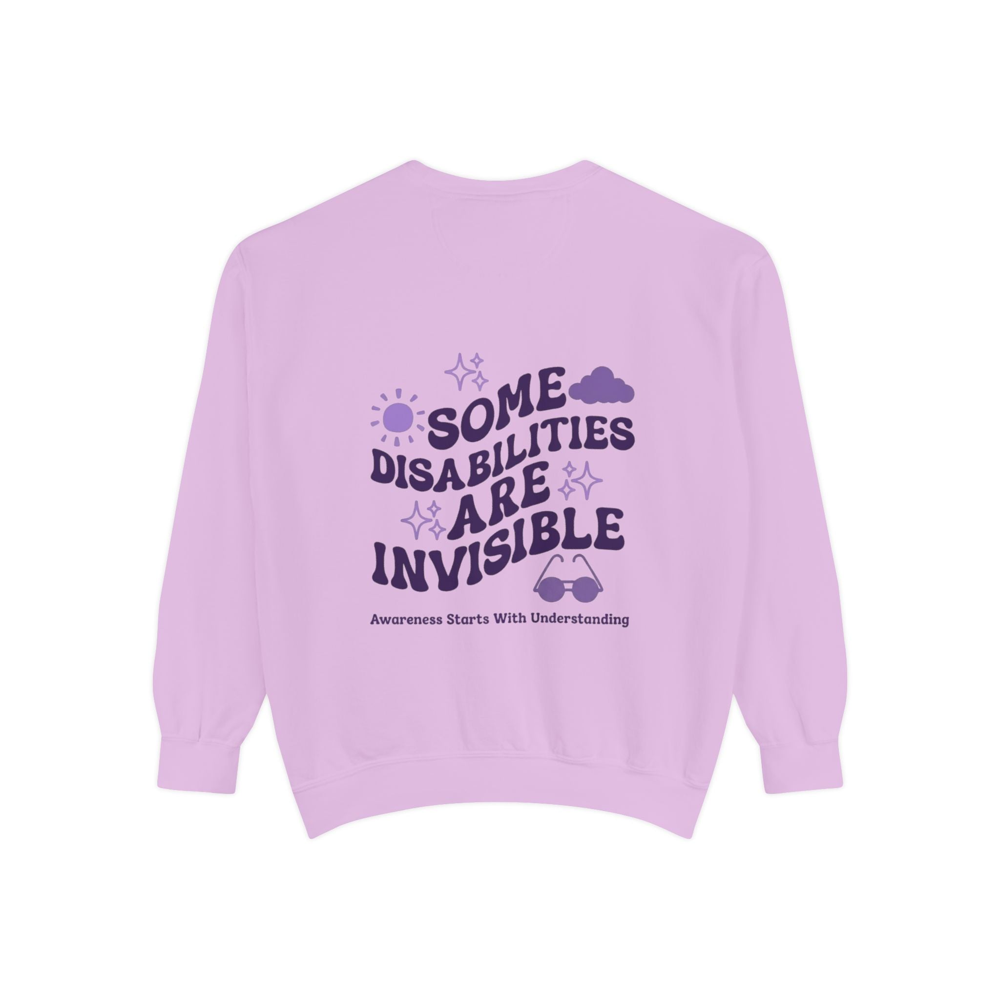 Invisible Club Sweatshirt — Some Disabilities Are Invisible Awareness Crewneck