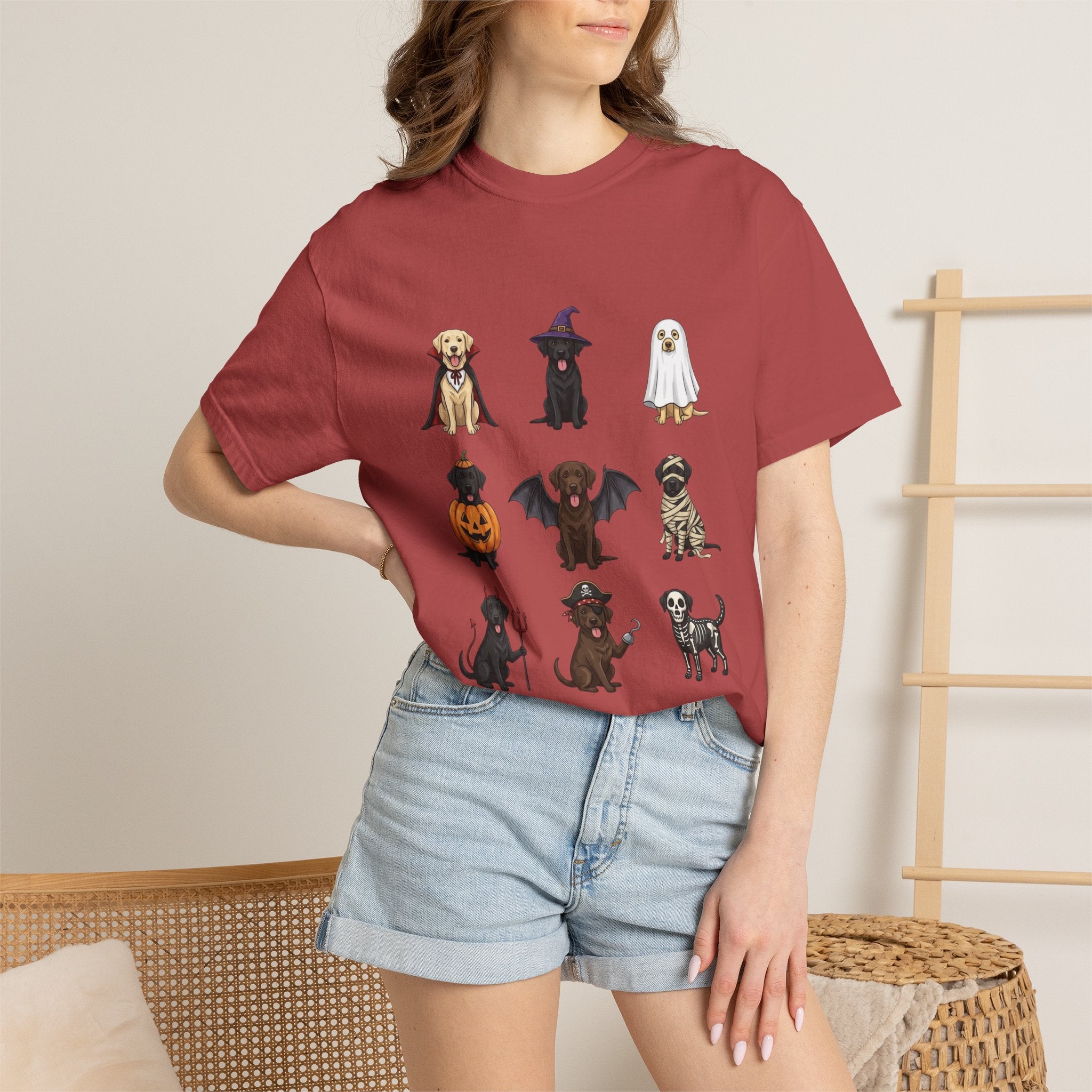 Trick or Treating Labs | Halloween Dog T-Shirt