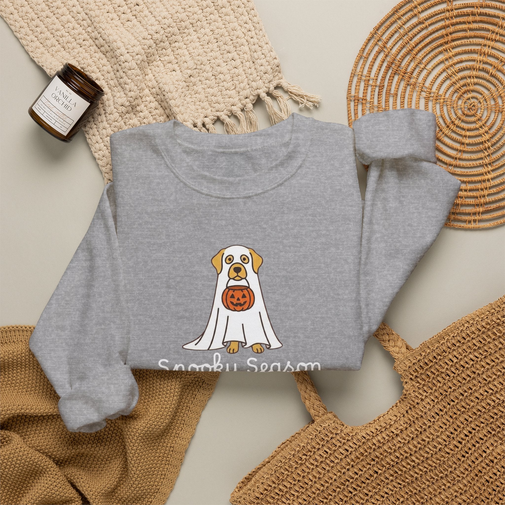 Halloween Lab 'Spooky Season' Crewneck Sweatshirt