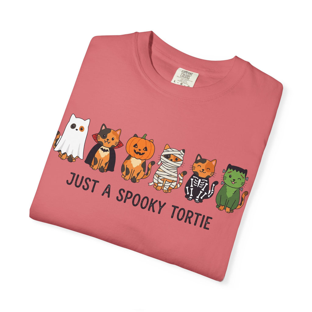 Just a Spooky Tortie | Halloween Cat T-Shirt