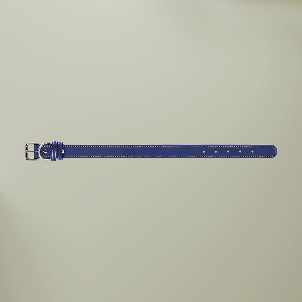 WHISKER & WAG Leather Pet Collar | Engraved Nameplate