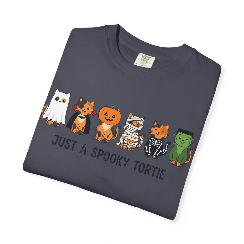 Just a Spooky Tortie | Halloween Cat T-Shirt