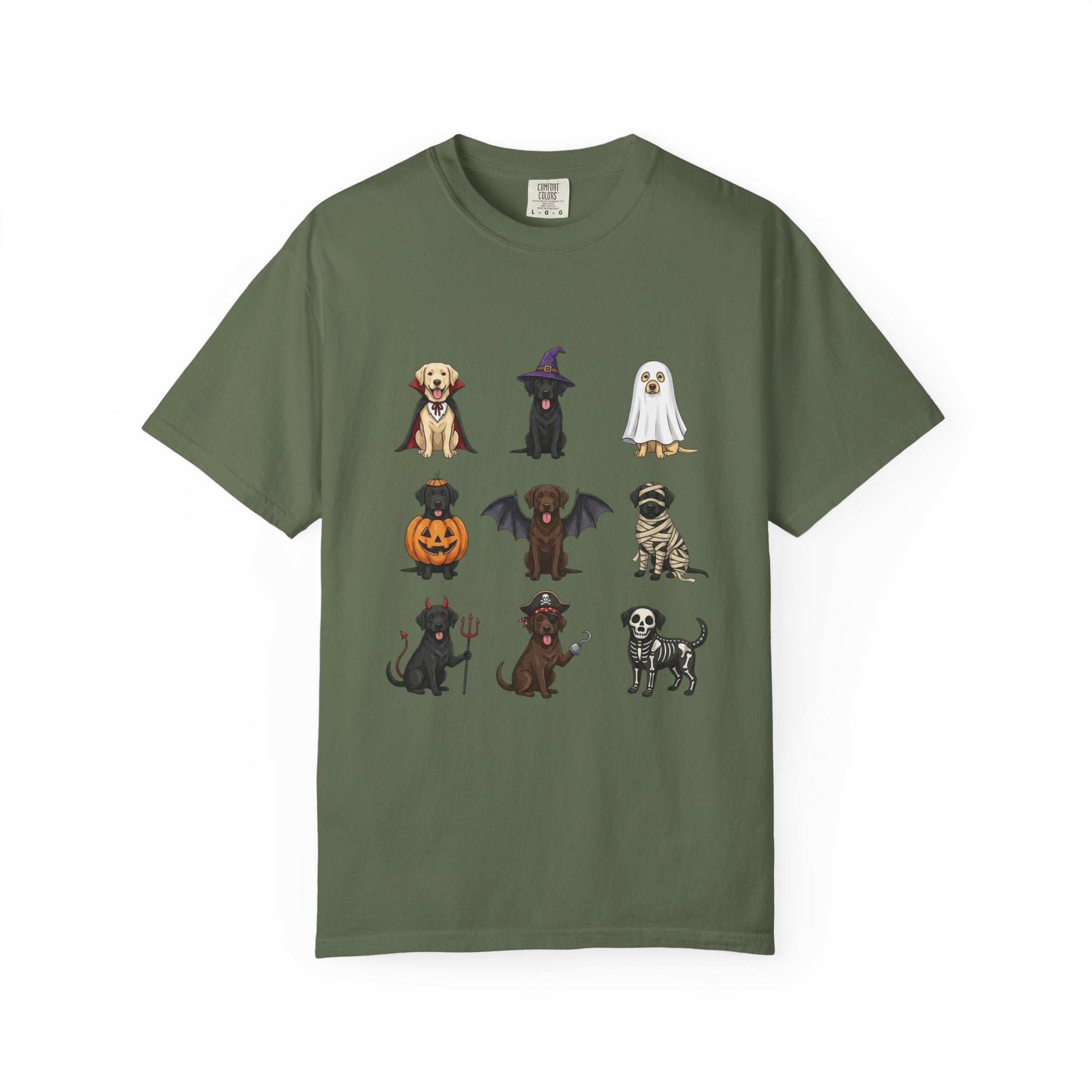 Trick or Treating Labs | Halloween Dog T-Shirt