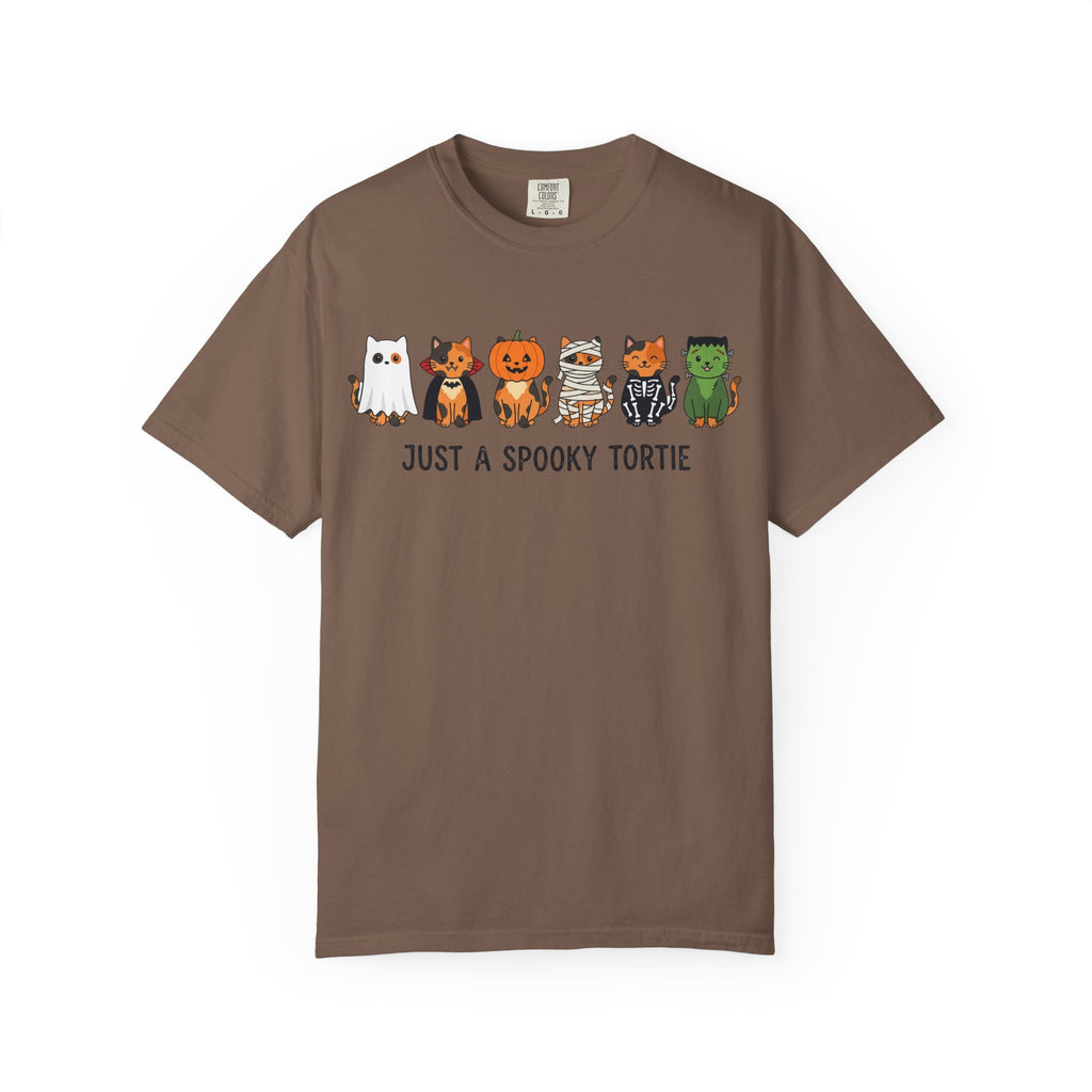 Just a Spooky Tortie | Halloween Cat T-Shirt