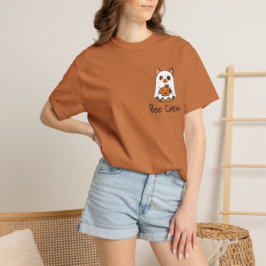 Piper Boo Crew T-shirt | Halloween Cat Shirt