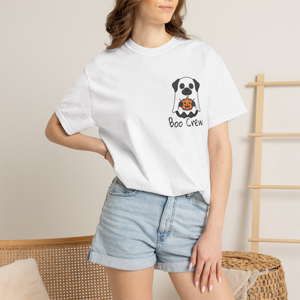 Ozzie Boo Crew T-shirt | Halloween Dog Shirt