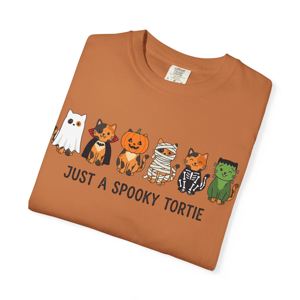 Just a Spooky Tortie | Halloween Cat T-Shirt