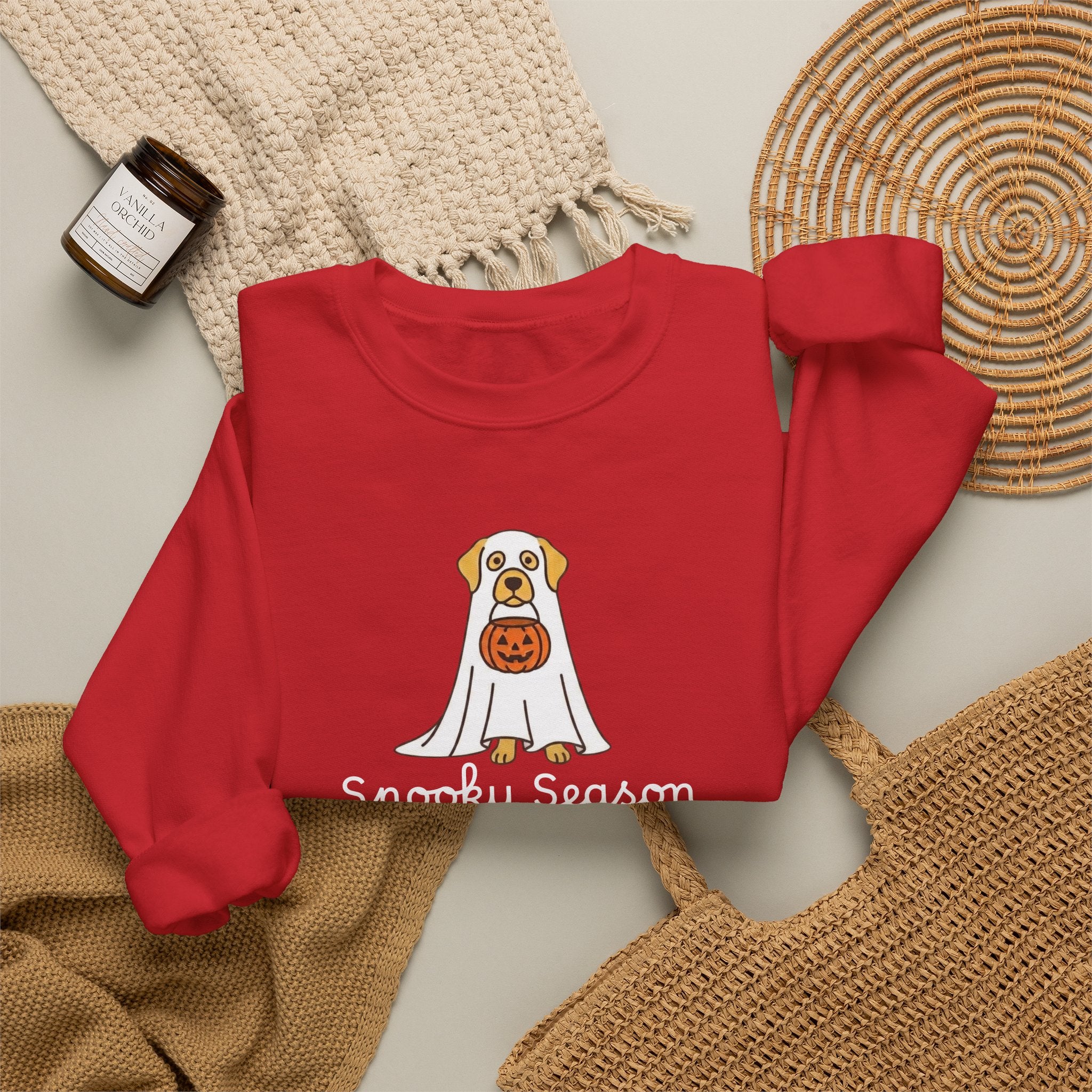 Halloween Lab 'Spooky Season' Crewneck Sweatshirt