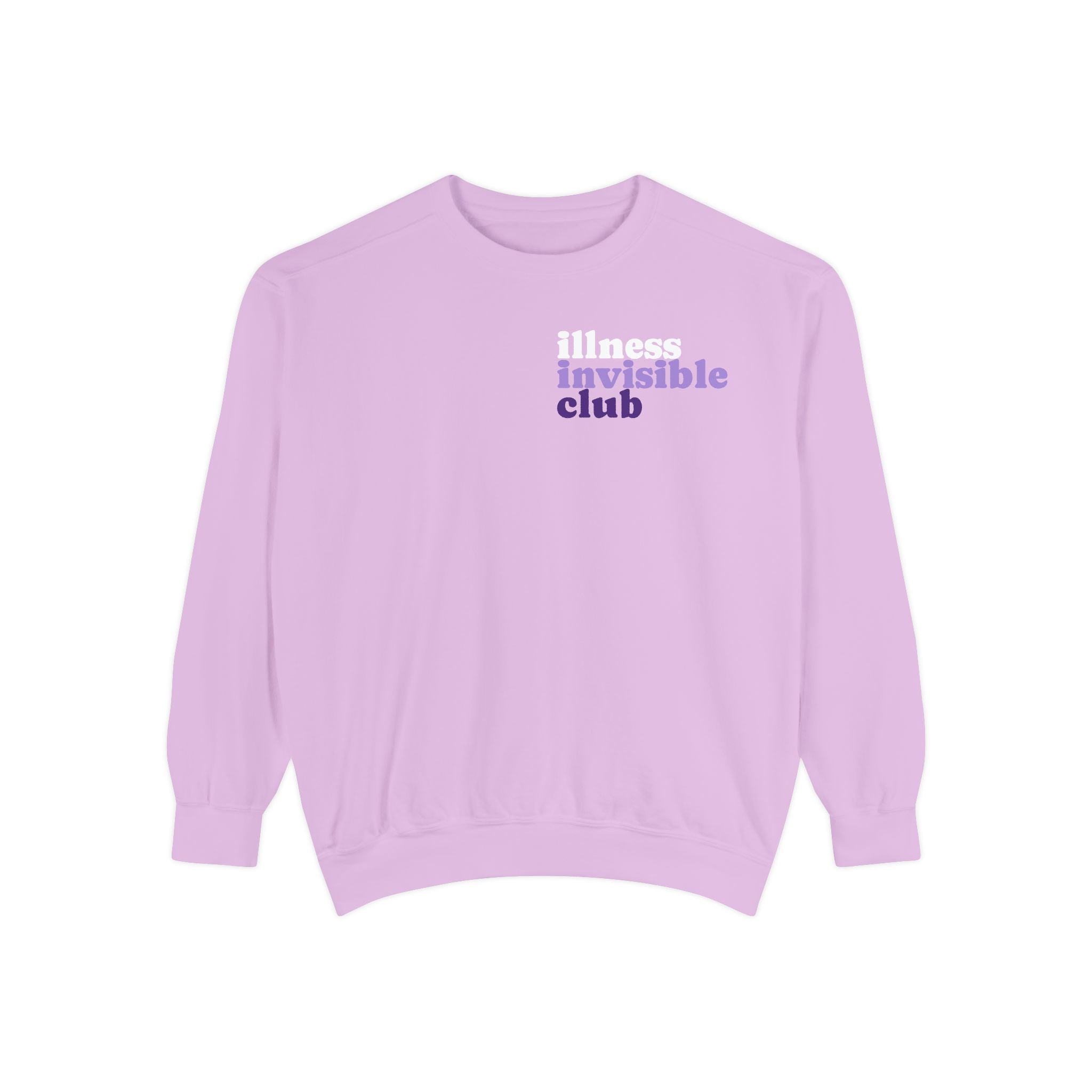 Invisible Club Sweatshirt — Some Disabilities Are Invisible Awareness Crewneck
