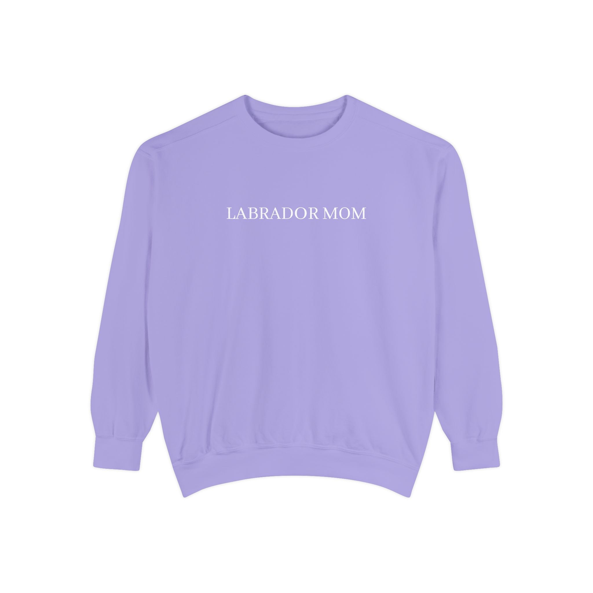 Labrador Mom Sweatshirt — Comfort Colors