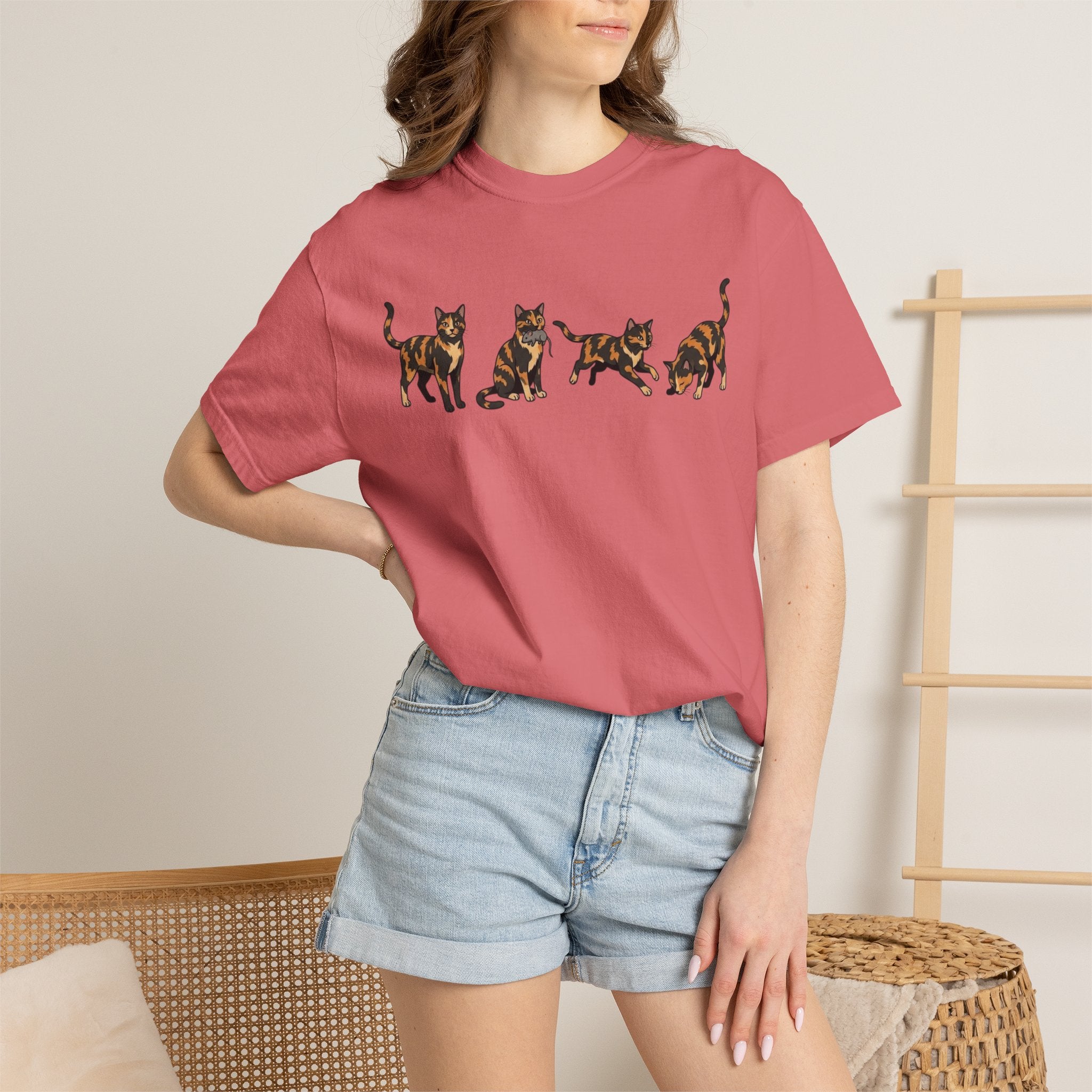 Just Piper Things | Tortie Cat Tshirt