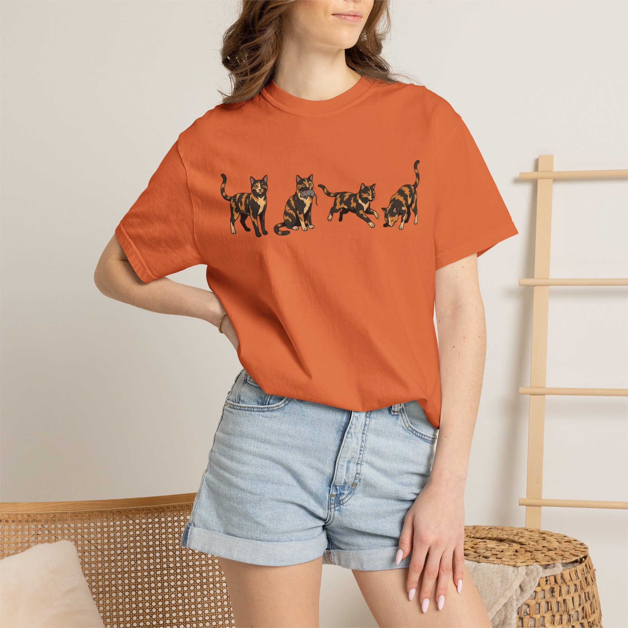 Just Piper Things | Tortie Cat Tshirt
