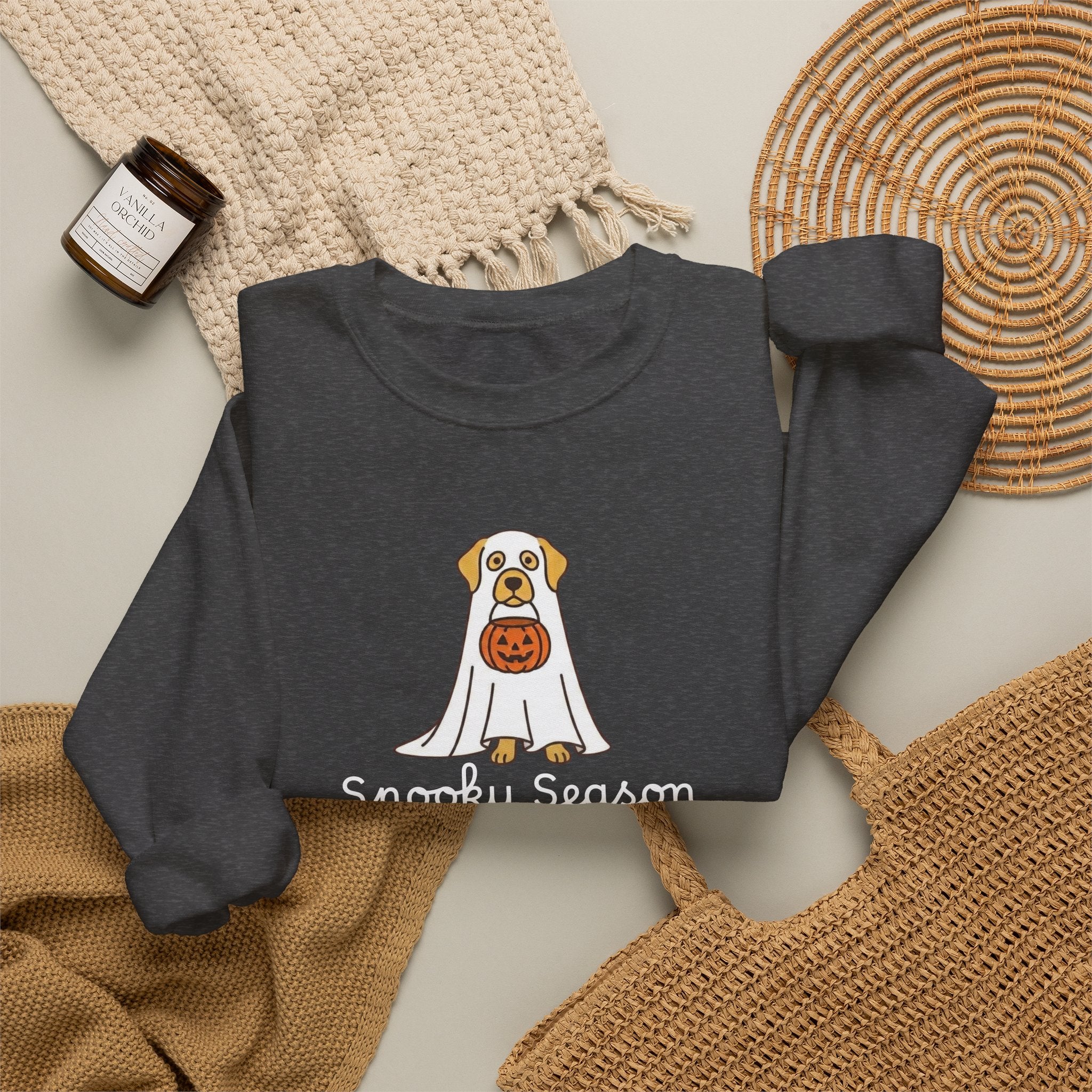 Halloween Lab 'Spooky Season' Crewneck Sweatshirt