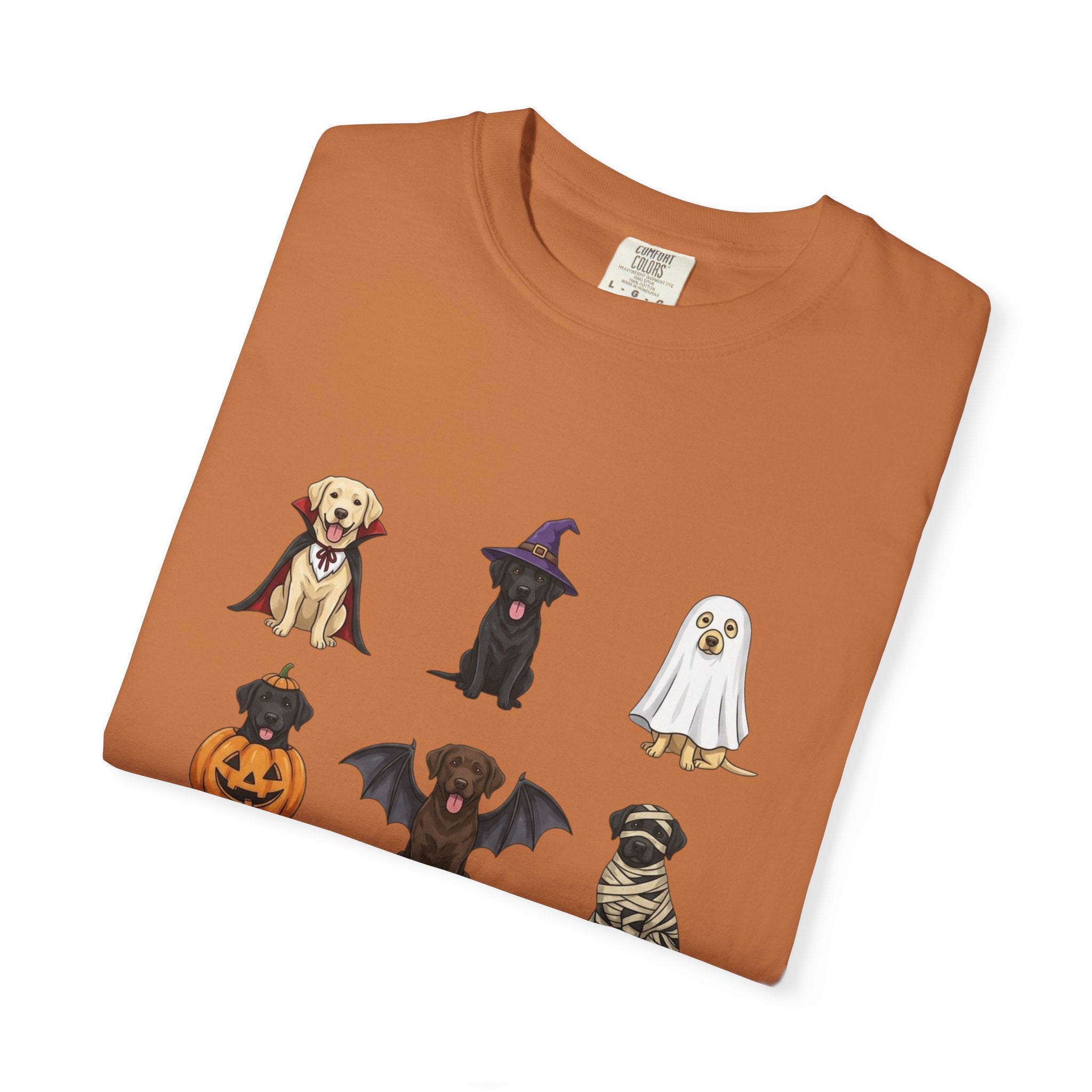 Trick or Treating Labs | Halloween Dog T-Shirt
