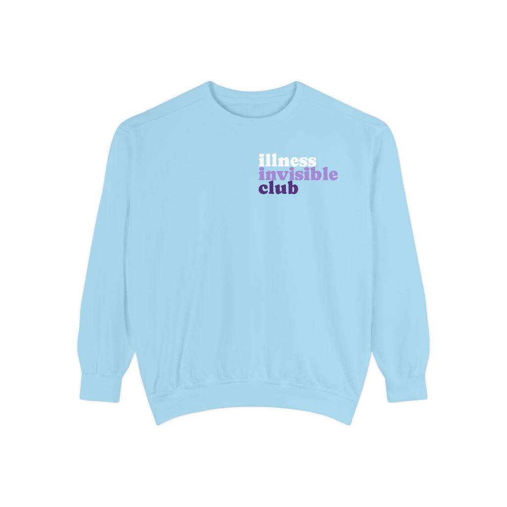 Invisible Club Sweatshirt — Some Disabilities Are Invisible Awareness Crewneck