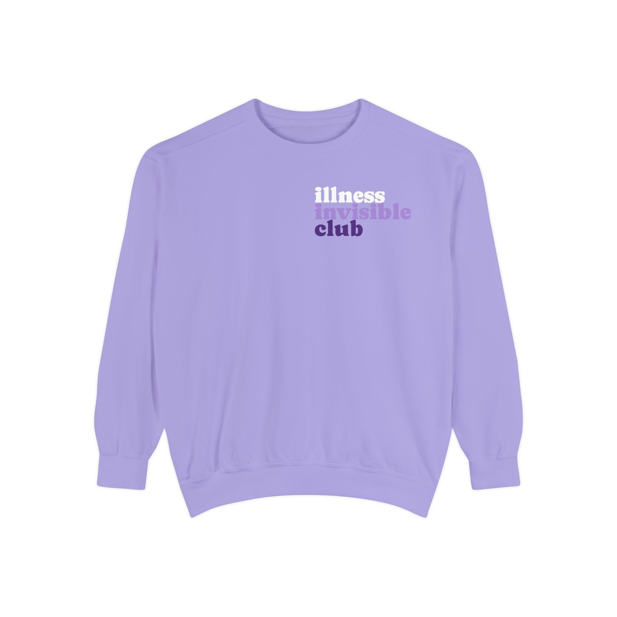 Invisible Club Sweatshirt — Some Disabilities Are Invisible Awareness Crewneck