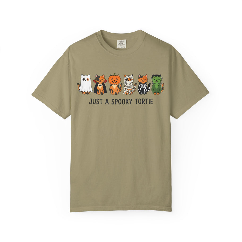 Just a Spooky Tortie | Halloween Cat T-Shirt