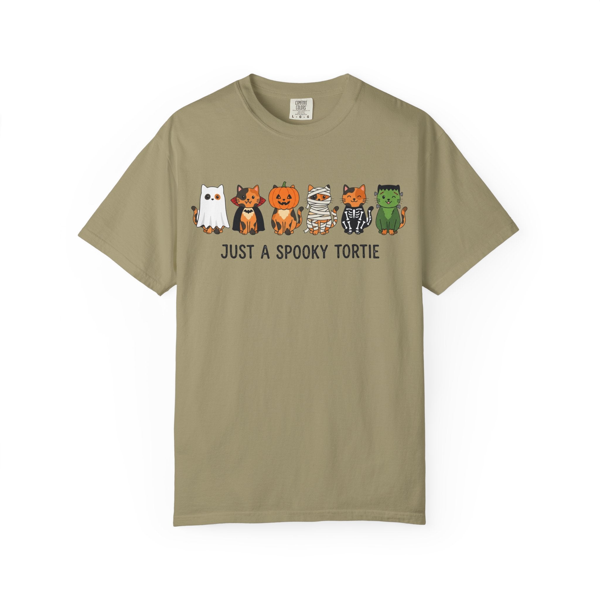 Just a Spooky Tortie | Halloween Cat T-Shirt
