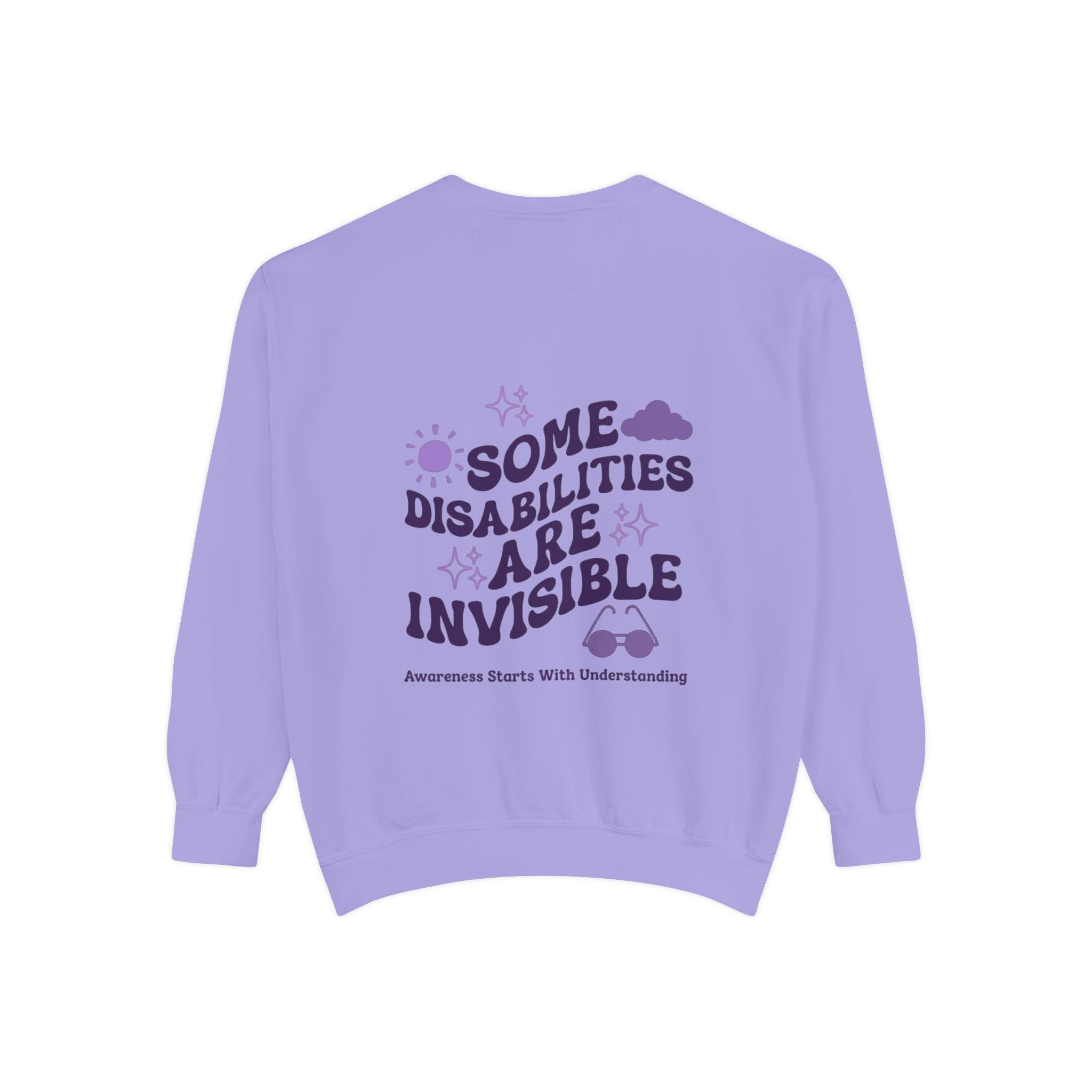 Invisible Club Sweatshirt — Some Disabilities Are Invisible Awareness Crewneck