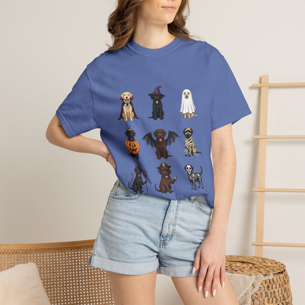 Trick or Treating Labs | Halloween Dog T-Shirt
