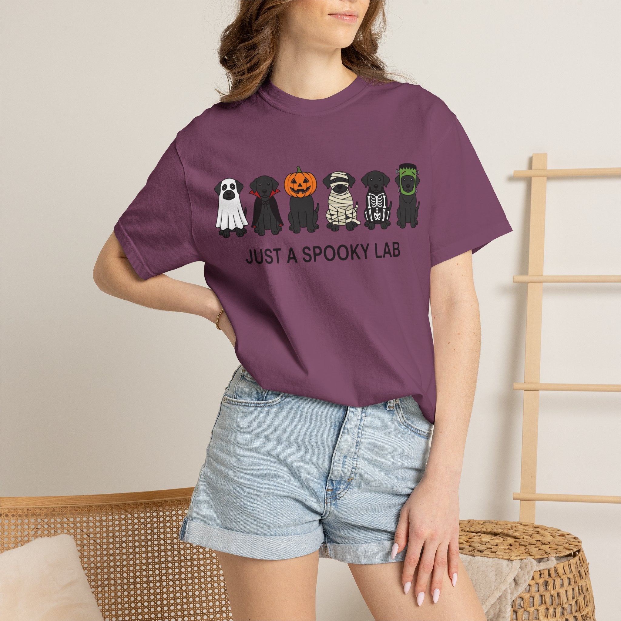 Just a Spooky Lab | Halloween Lab T-Shirt