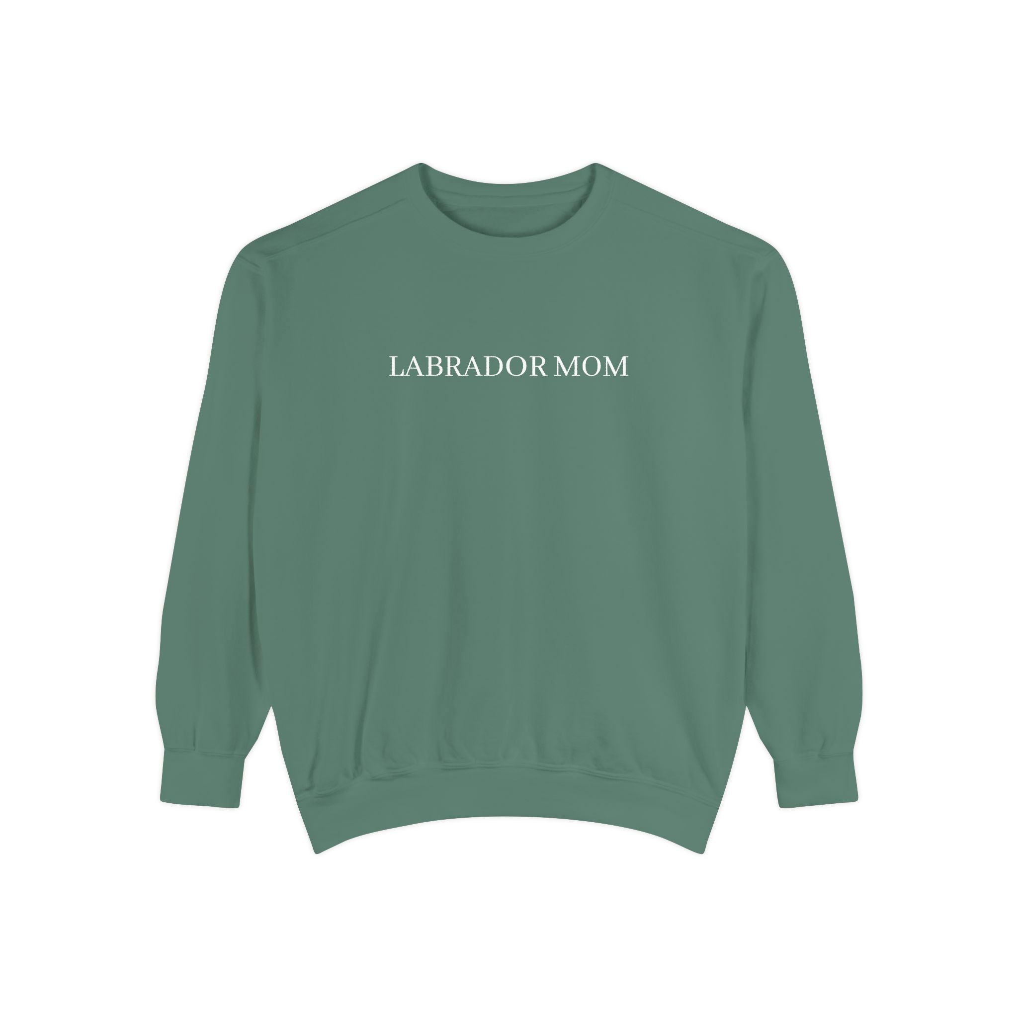Labrador Mom Sweatshirt — Comfort Colors