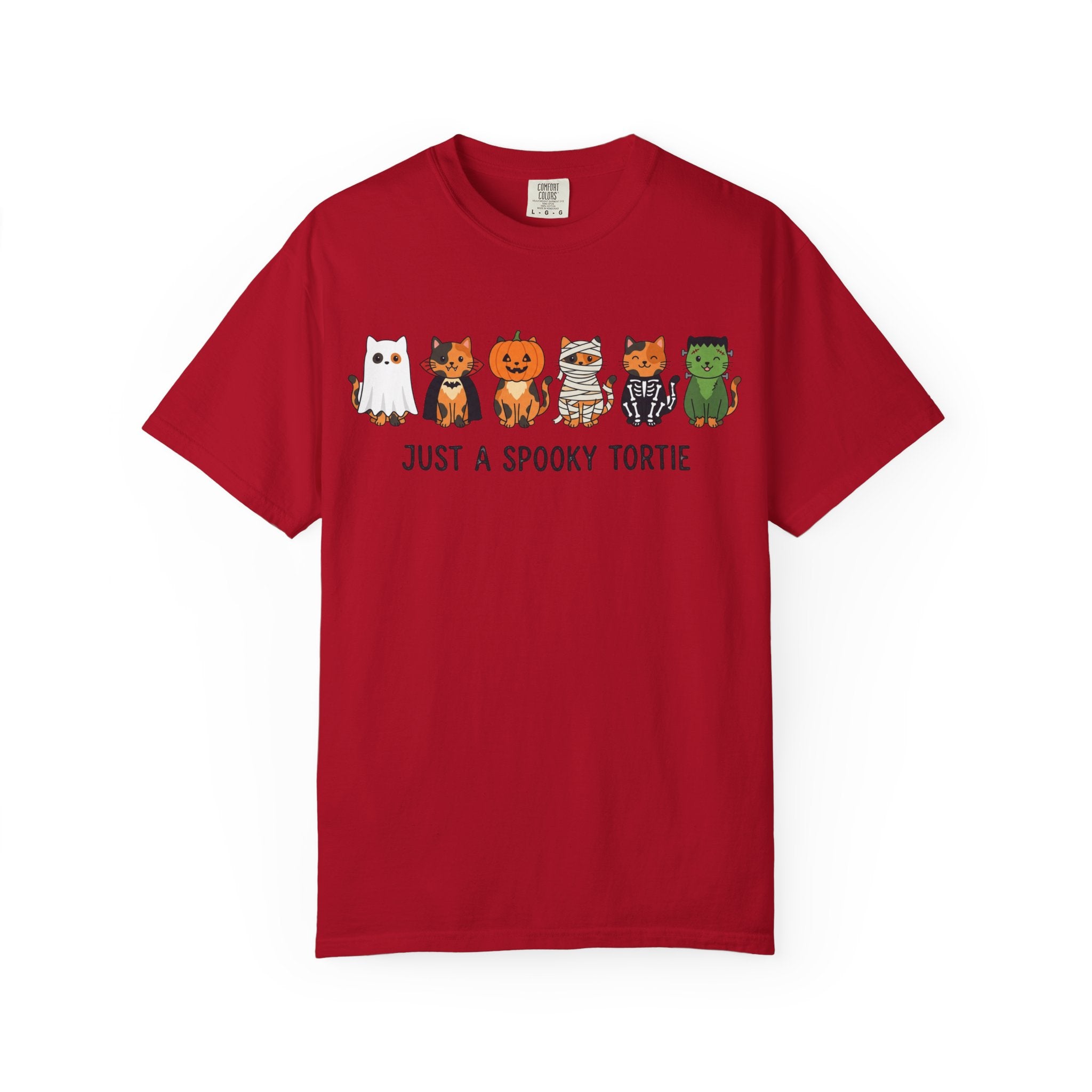 Just a Spooky Tortie | Halloween Cat T-Shirt