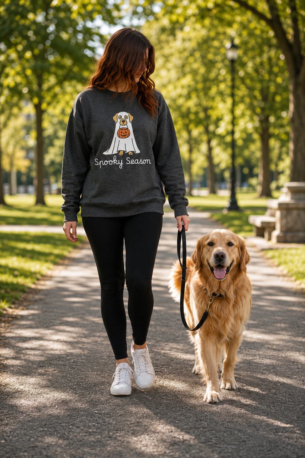 Halloween Lab 'Spooky Season' Crewneck Sweatshirt